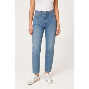 London Jean Blue Straight Leg 5 Pocket Design Womens‎ Jeans Pants Size 0